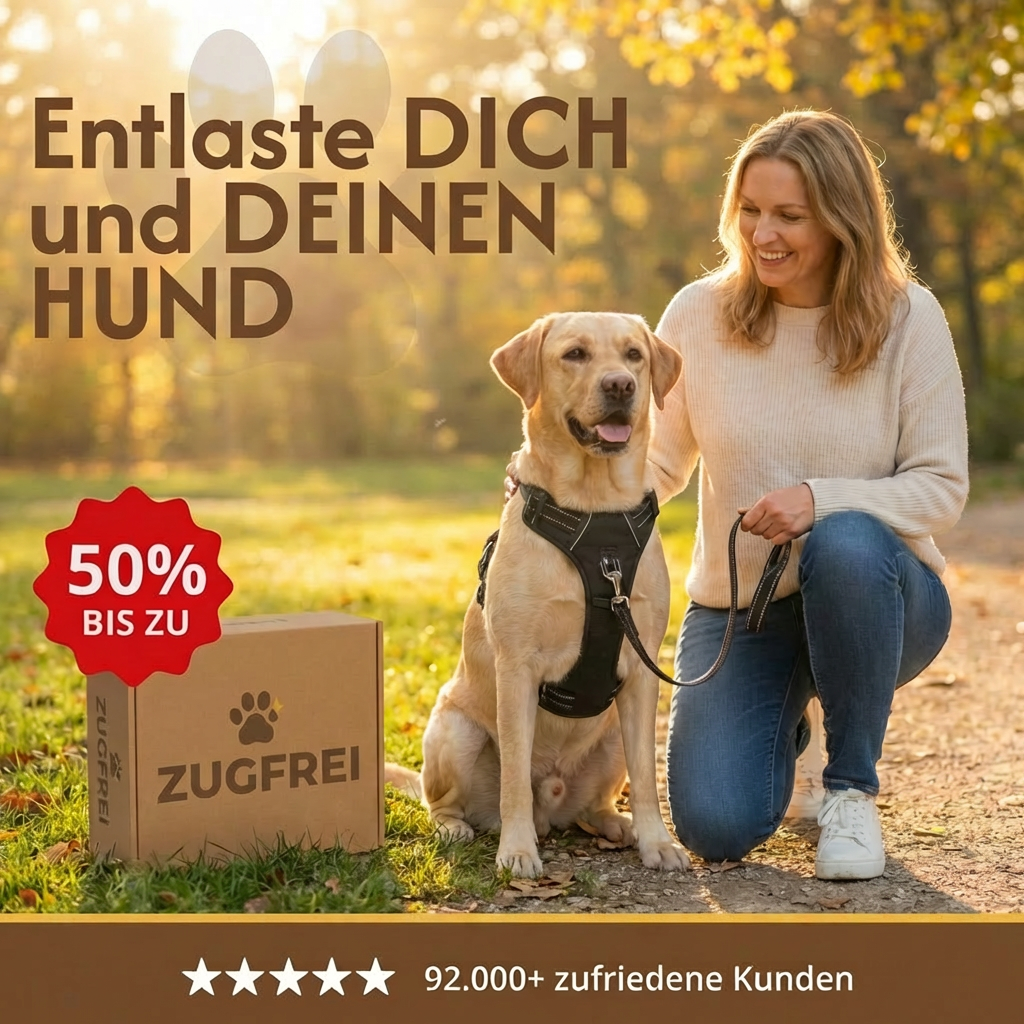 ZugFrei™ Anti-Zieh-Geschirr